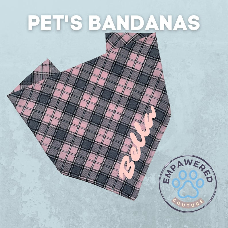 PinkGray Bandana