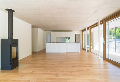 Schweiz Architektur Beton Massivbau Wohnbau