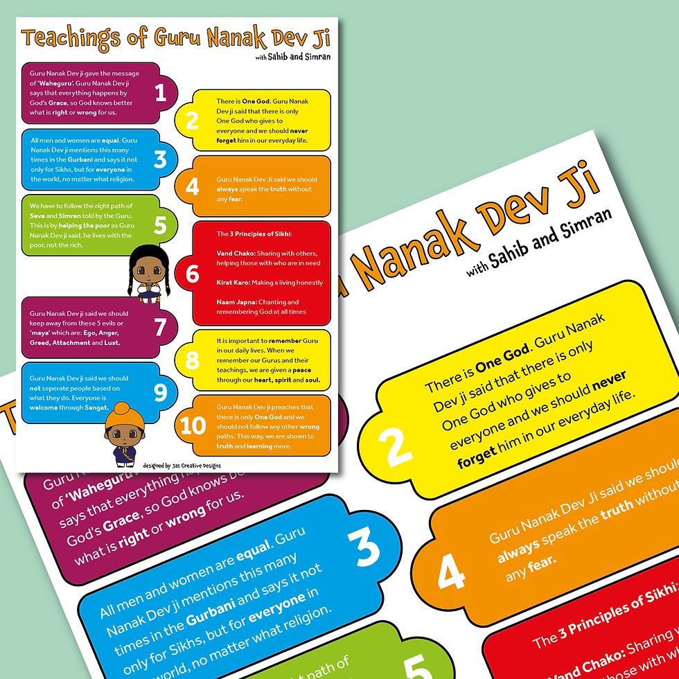 Thumbnail: Vaisakhi Package: Sahib and Simran Bundle