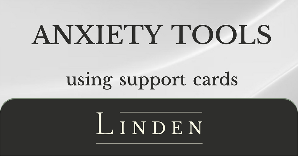 A simple and practical way to create your own anxiety support tools using small, personalised cards. This article explores how different types of cards — such as grounding, thought, and self-compassion prompts — can support you in moments of anxiety, in a way that feels flexible and personal.