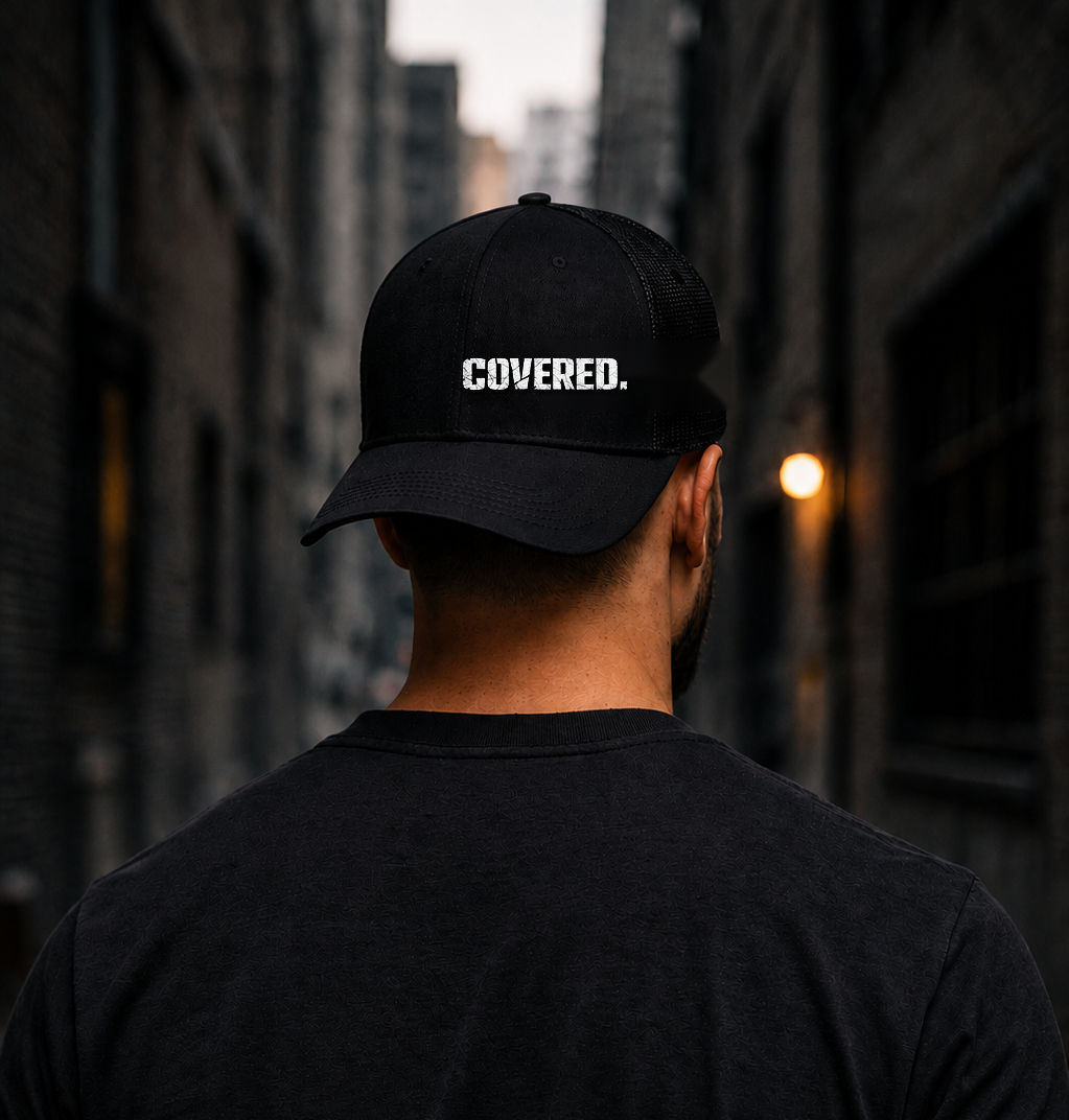COVERED. Hat — Signature — Brand Series - Black