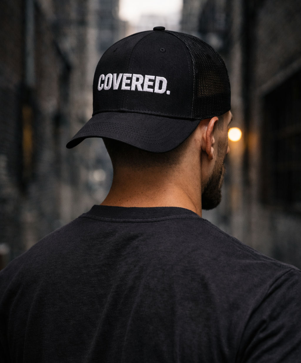 COVERED. Hat — Signature —  Brand Series - Black