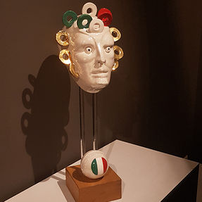 CERAMICHE di Walter Tacchini MASCHERE Liguria Vintage 41.jpg