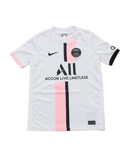 psg pink and white jersey