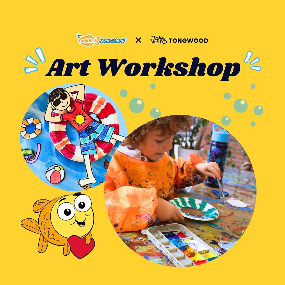 Poolside Art Workshop feat. Goldfish