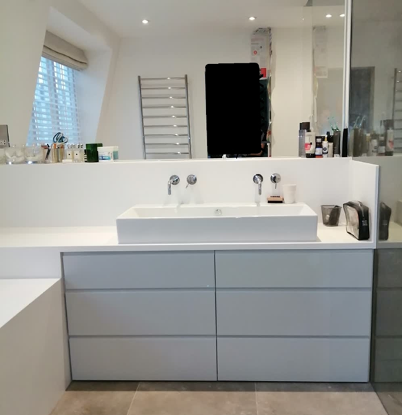 Full bathroom suite installation