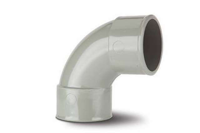 Thumbnail: Polypipe 2" (50mm) 92.5 Deg Swept Elbow (MUPVC)