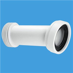 McAlpine 14Deg Toilet Pan Connector Adjustable Length