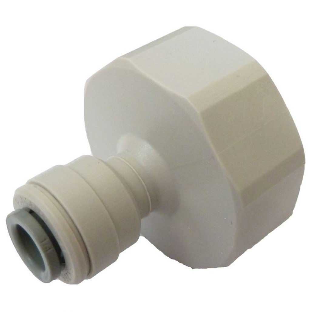 John Guest Female Connector, 1/4" (Water Filters, Fridges, R.O.)