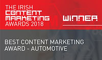 Best Content Marketing Award - Automotive 2018