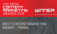 Best Content Marketing Award - Travel 2018