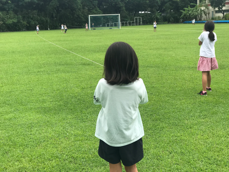 なが〜い糸電話