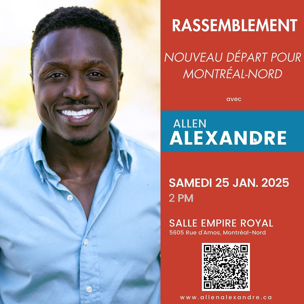 Rassemblement - Un nouveau départ pour Montréal-Nord