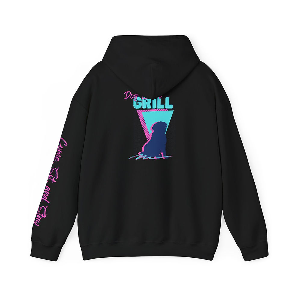 Thumbnail: 90's Dog Bar & Grill Hoodie