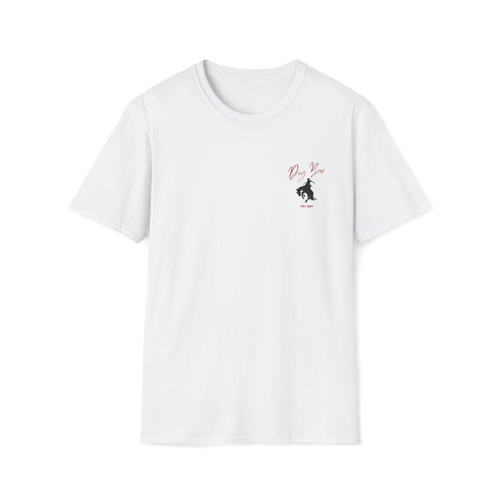 Thumbnail: Riding Cowboy Dog Bar T Shirt
