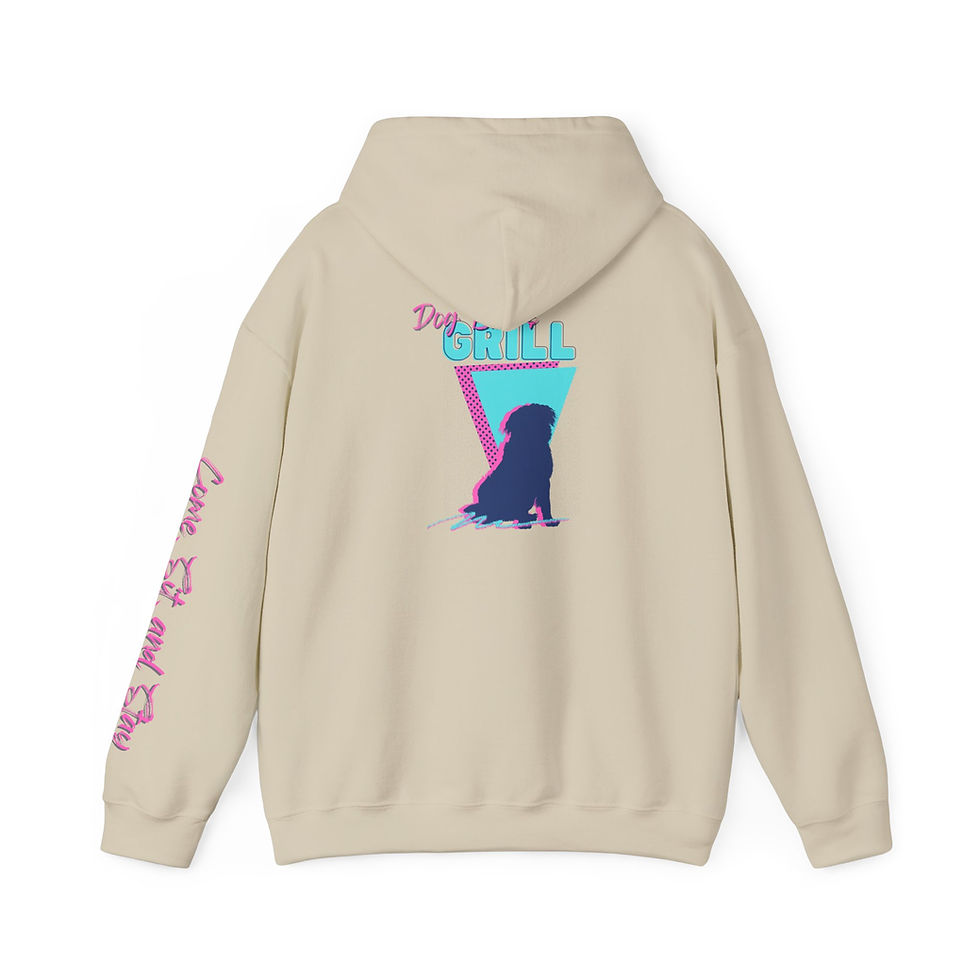 Thumbnail: 90's Dog Bar & Grill Hoodie
