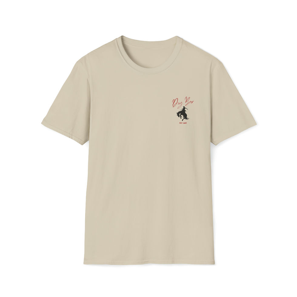 Thumbnail: Riding Cowboy Dog Bar T Shirt