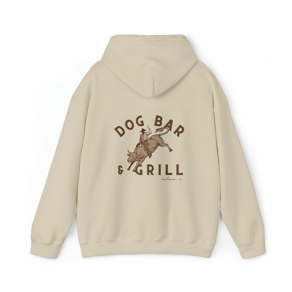 Thumbnail: Dog Bar & Grill Bucking Bull Hoodie
