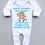 Thumbnail: Little monkey Fathers Day sleepsuit