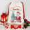 Thumbnail: Santa Tree Linen Christmas Sack