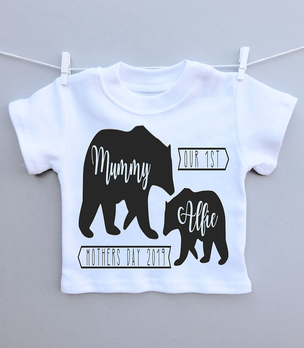 Bear 1st Mother's Day t-shirt