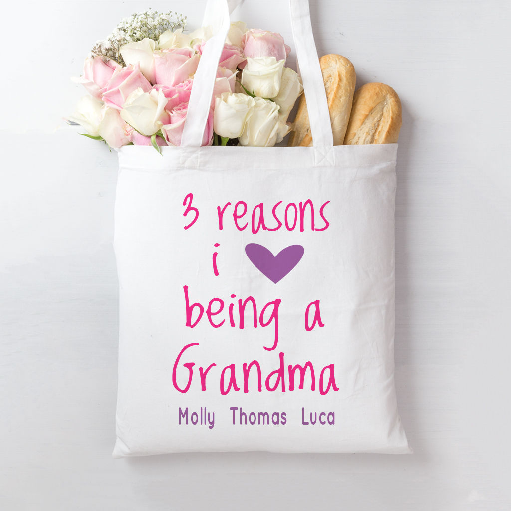 Reasons I love being.. tote bag