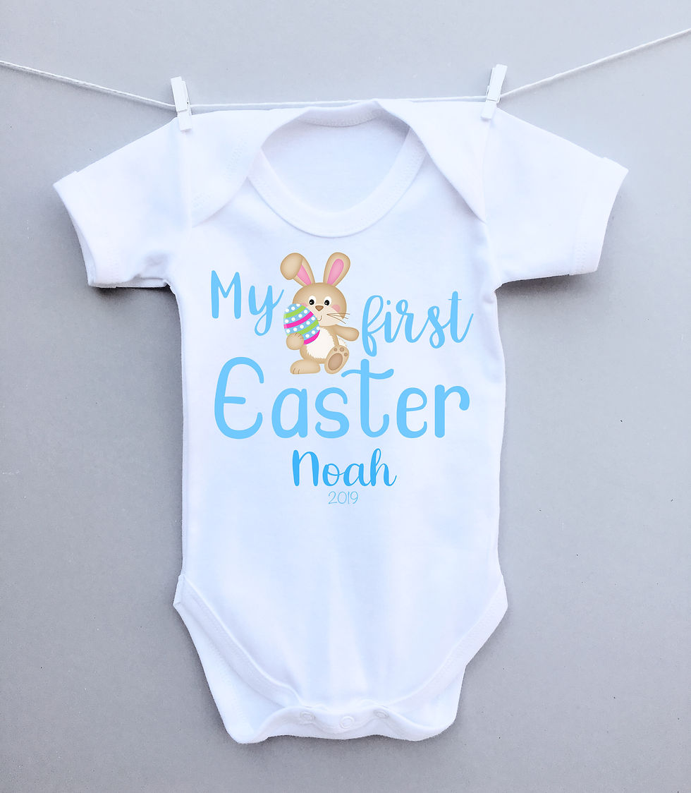 My first Easter bodysuit