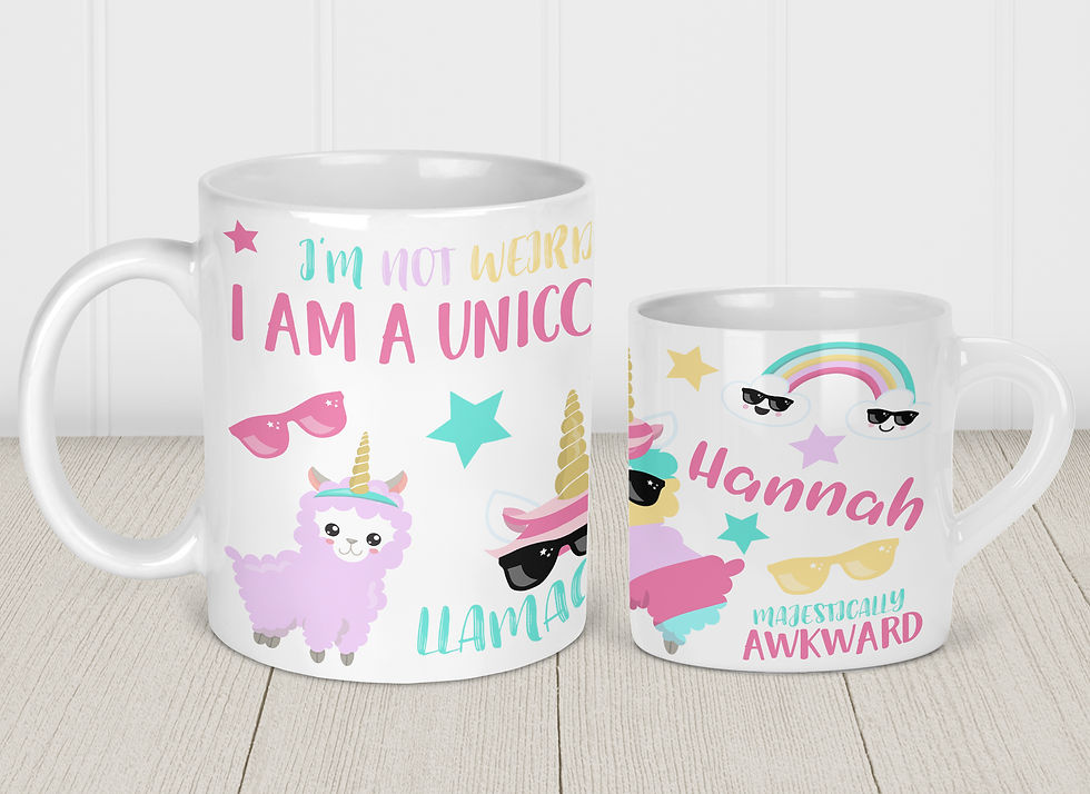 Llamacorn mug