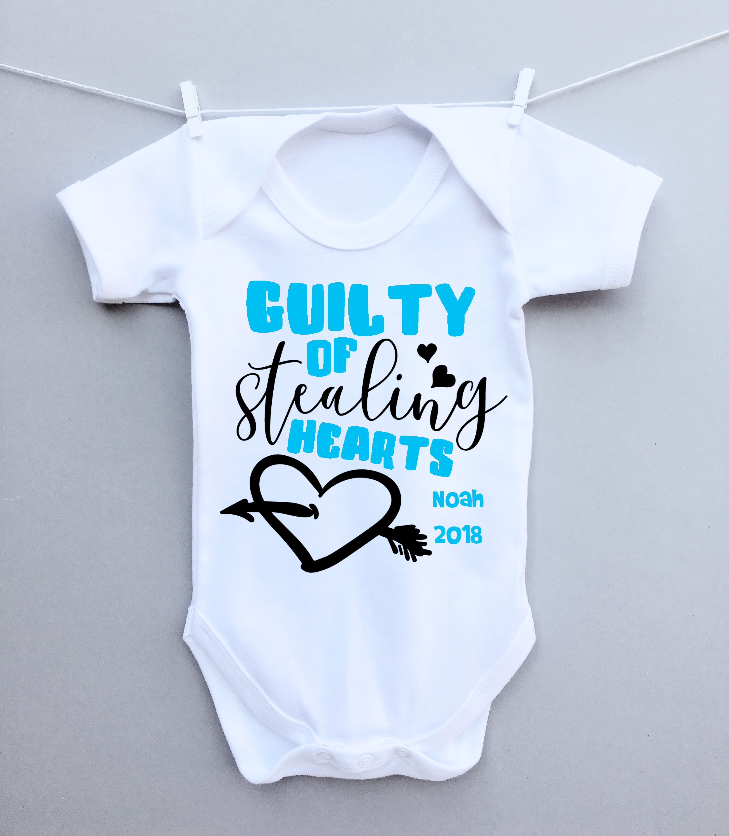 Guilty of stealing hearts bodysuit