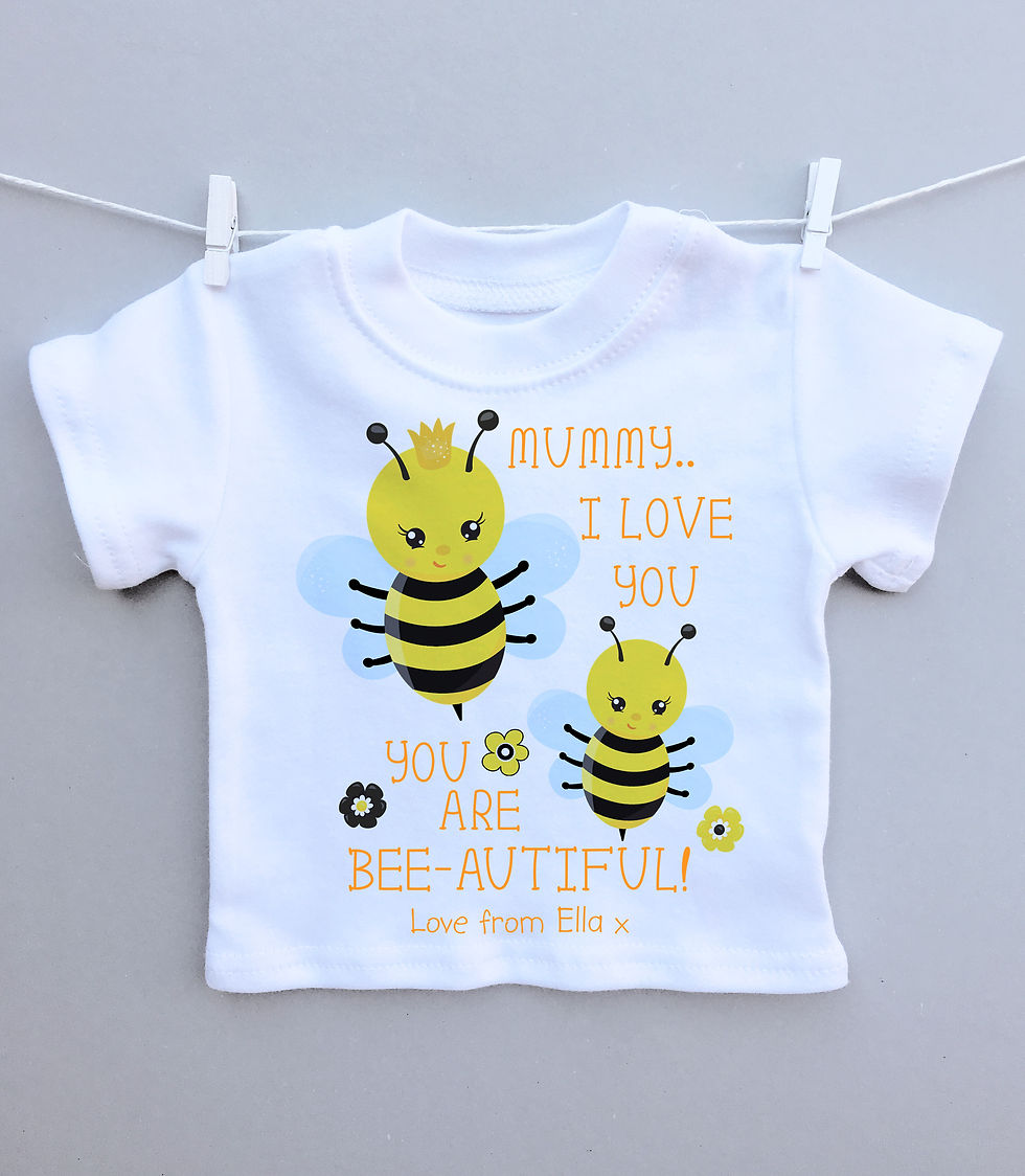 Mothers day bee t-shirt