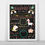 Thumbnail: First day pretty unicorn blackboard print