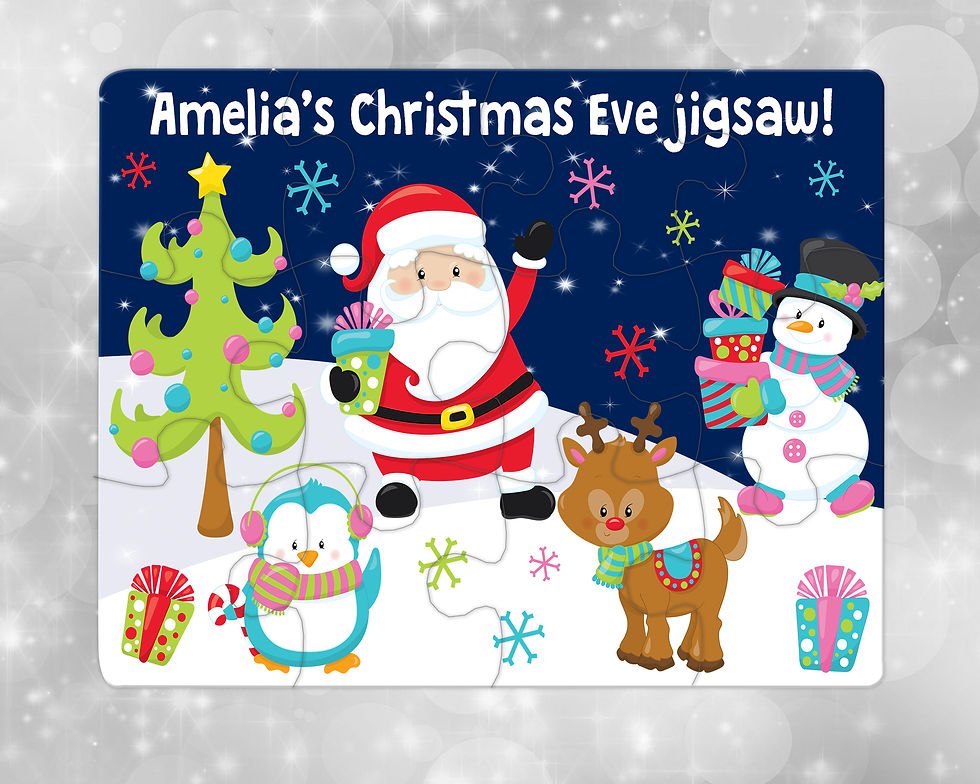 Christmas friends jigsaw
