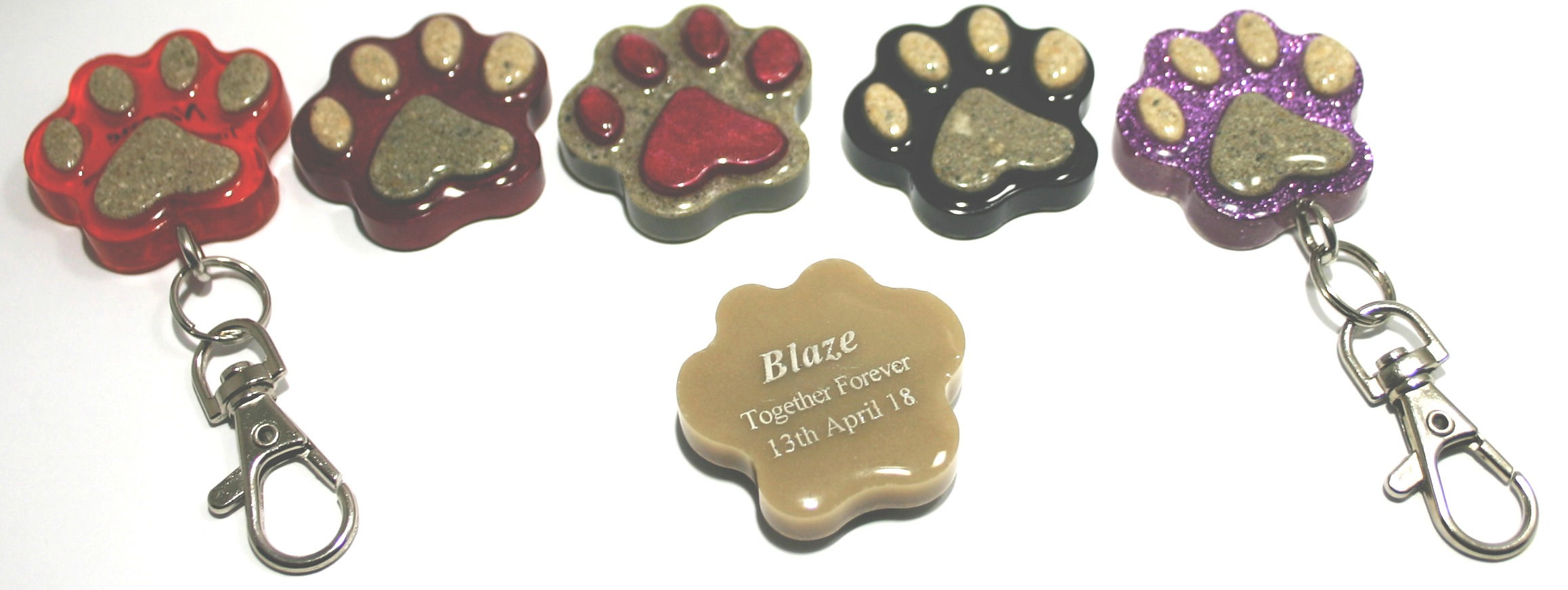 Paw Keyrings