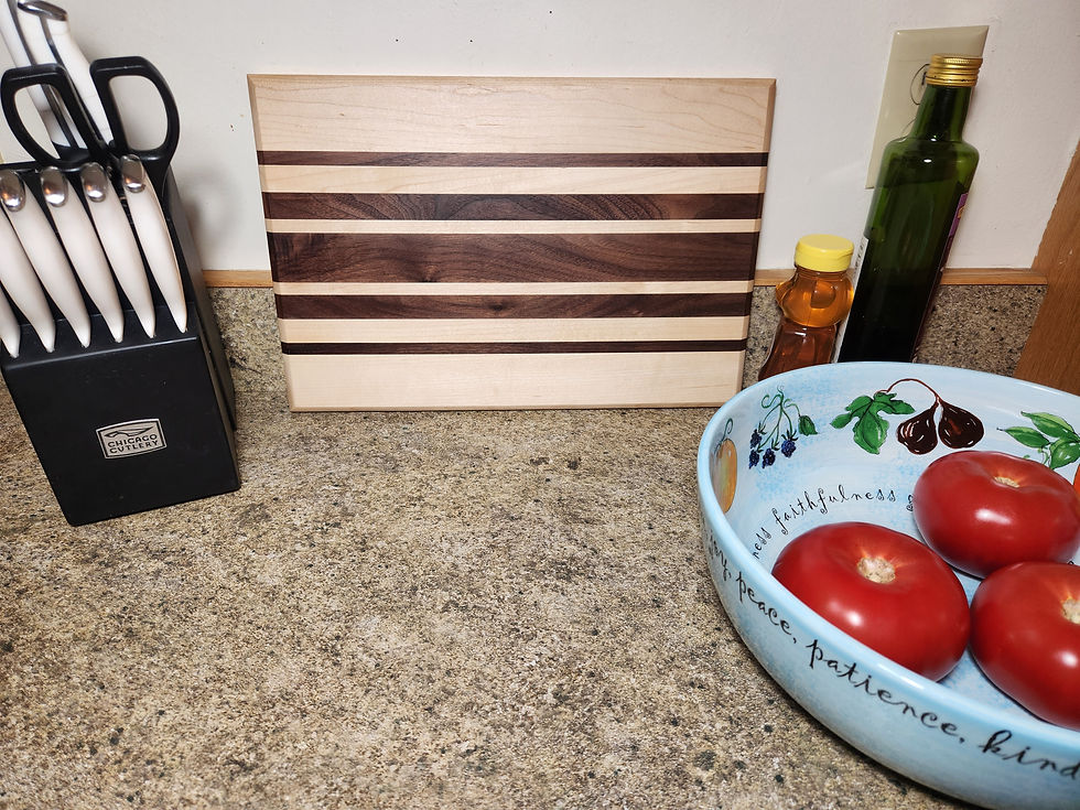 Thumbnail: Maple/Walnut Fade Cutting Board