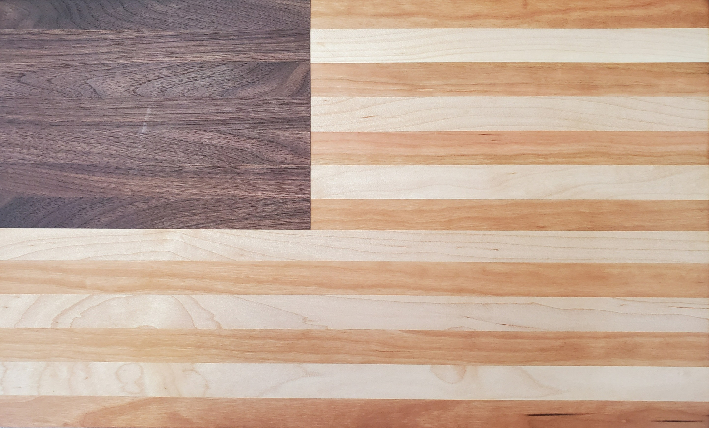 American Flag - Cherry/Maple/Walnut Cutting Board