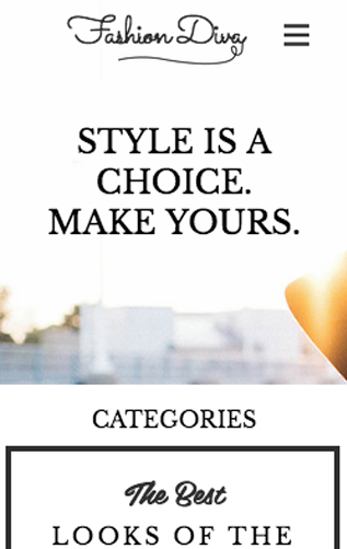 Moda y accesorios plantillas web – Blog de moda y estilo