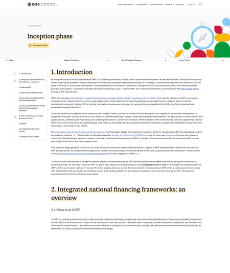 Content build via CMS
