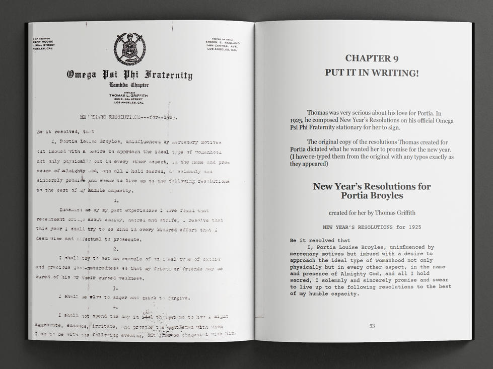 Interior book layout