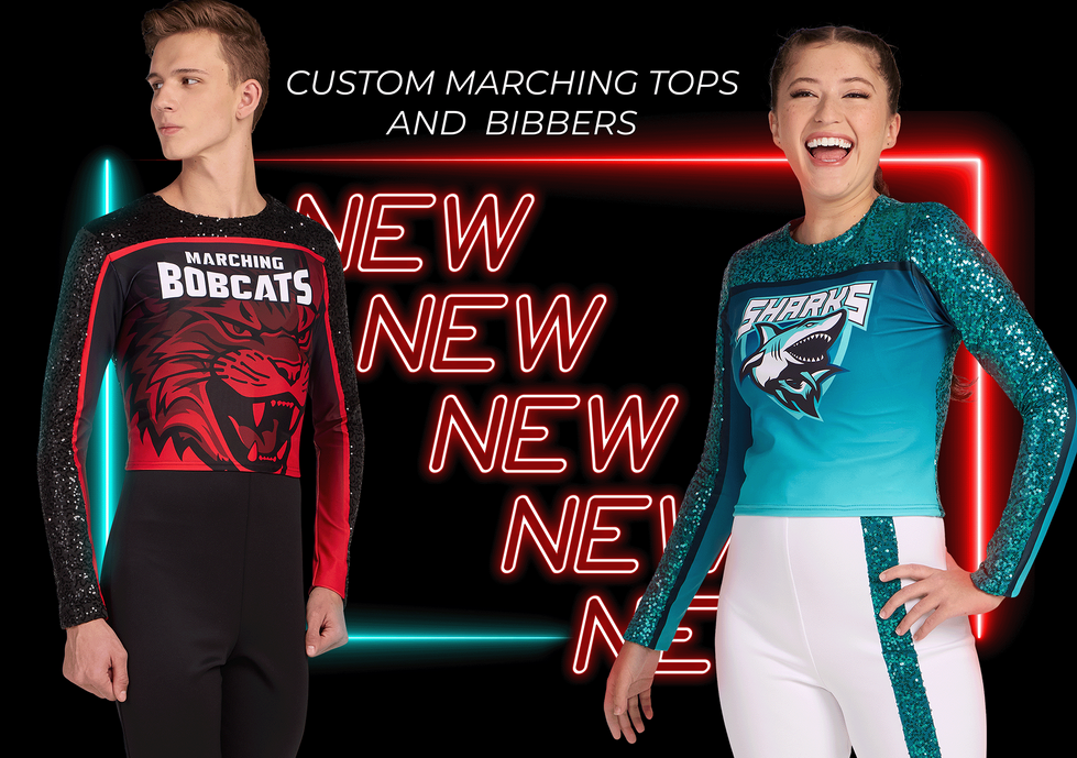 New Custom Marching Tops
