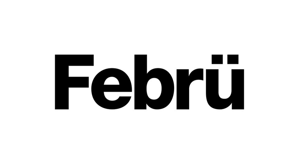 Alt-Text: "Logo von Febrü - Experten für moderne und stilvolle Bürowelten
