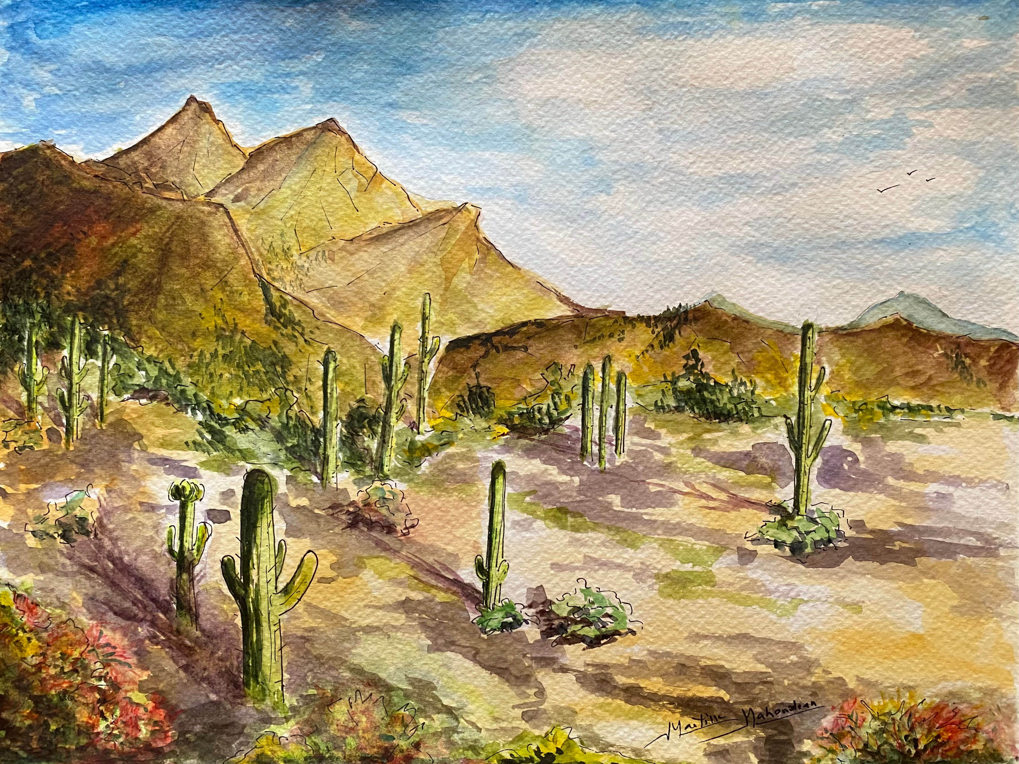 Desert and Cactus