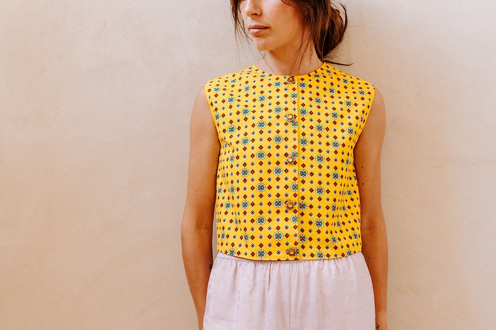 Miniature : Top "Le Sud" jaune