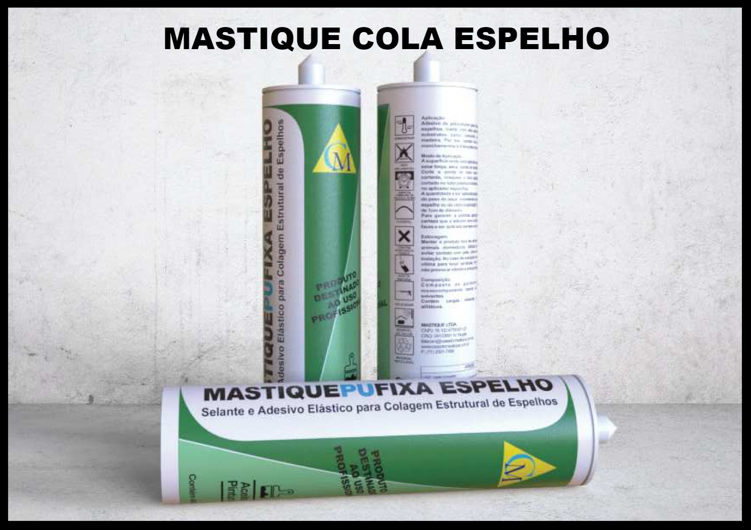 FIXA ESPELHO / COLA ESPELHO