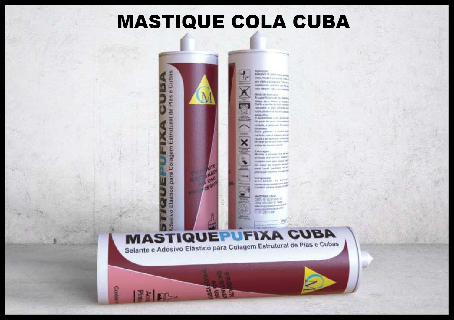 MASTIQUE COLA CUBA / FIXA CUBA