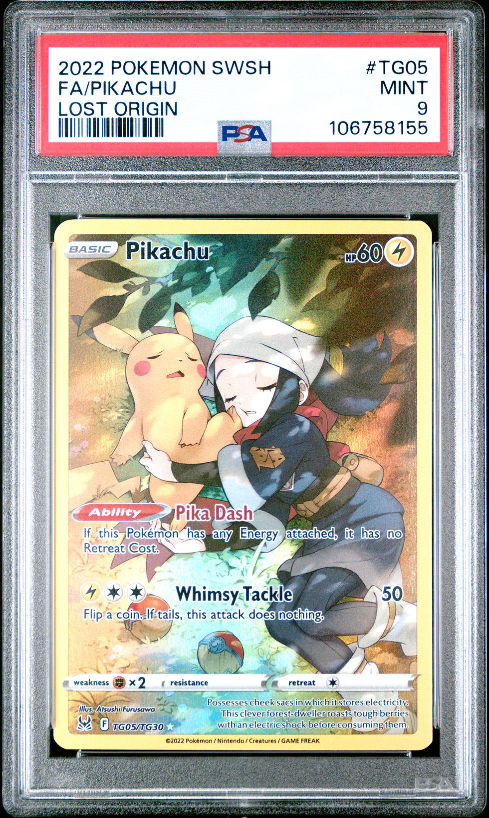 #TG05 FULL ART/PIKACHU
