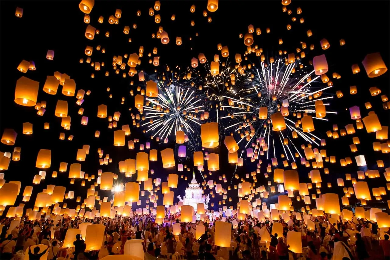 festival de luces de Yipeng