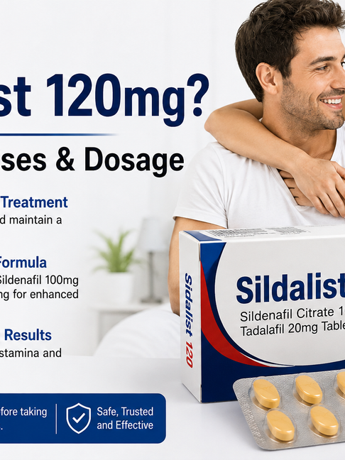 What Is Sildalist 120mg? Benefits, Uses & Dosage