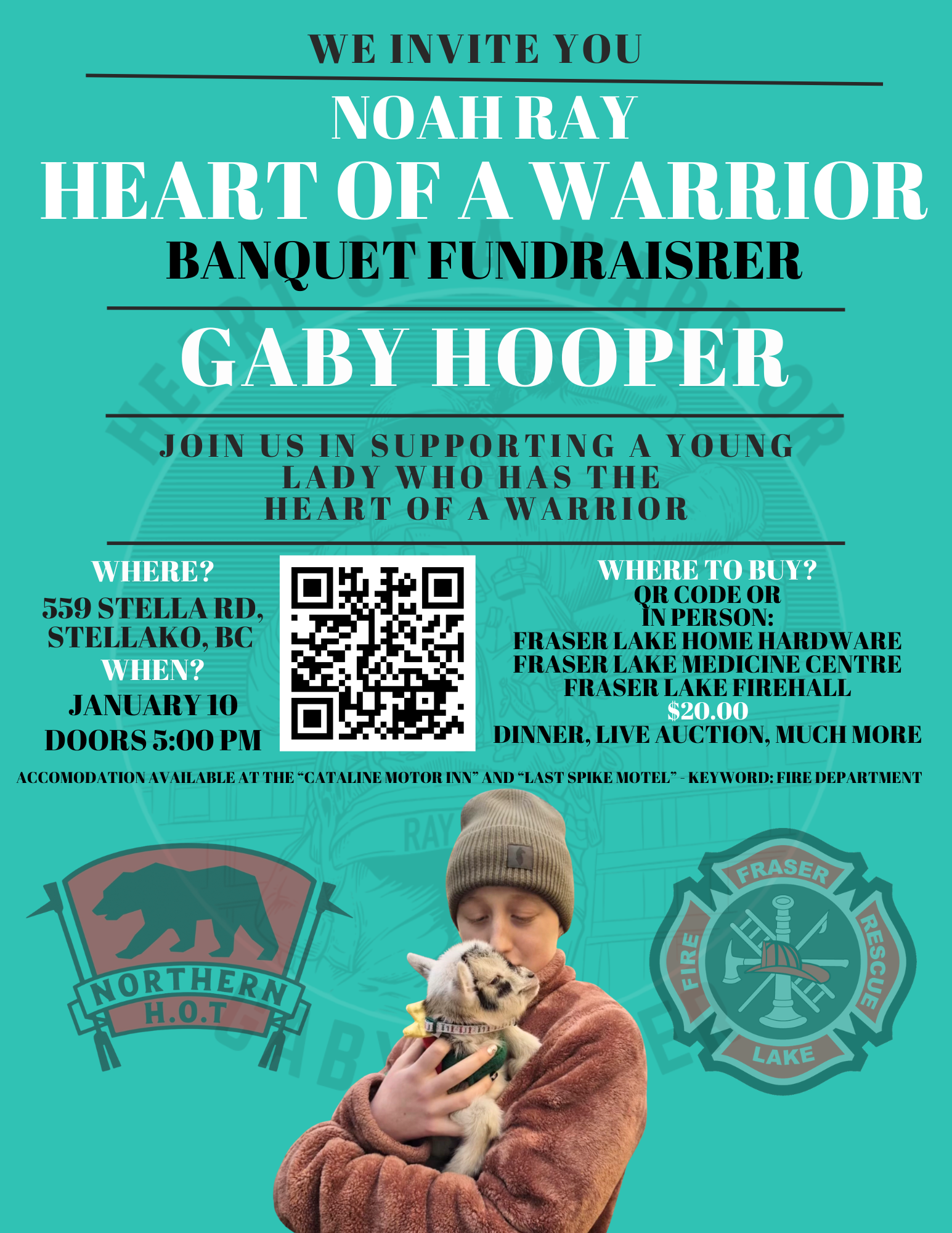 Heart of a Warrior - Banquet Pass