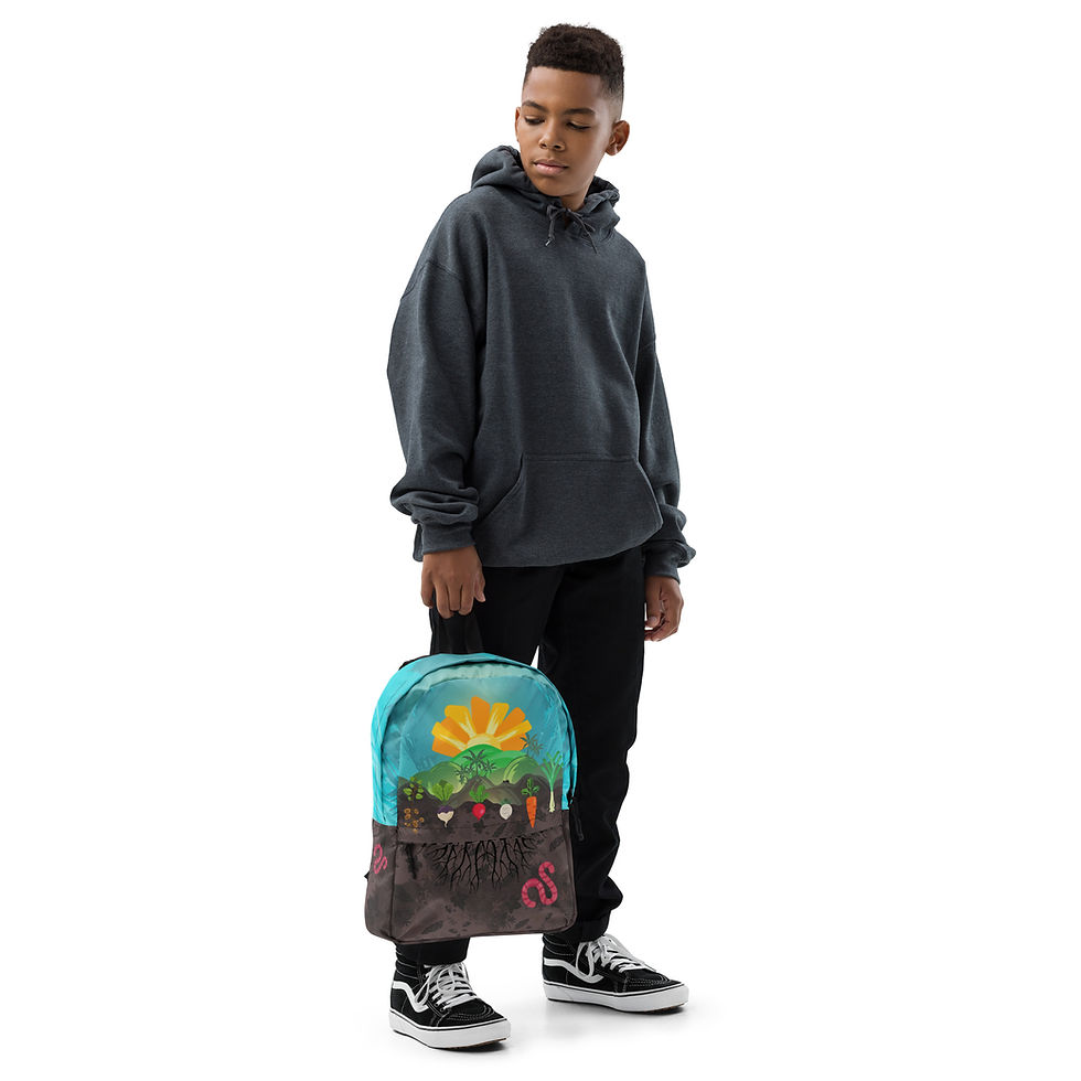 Thumbnail: Backpack with Pocket (Sunrise Logo Collection)