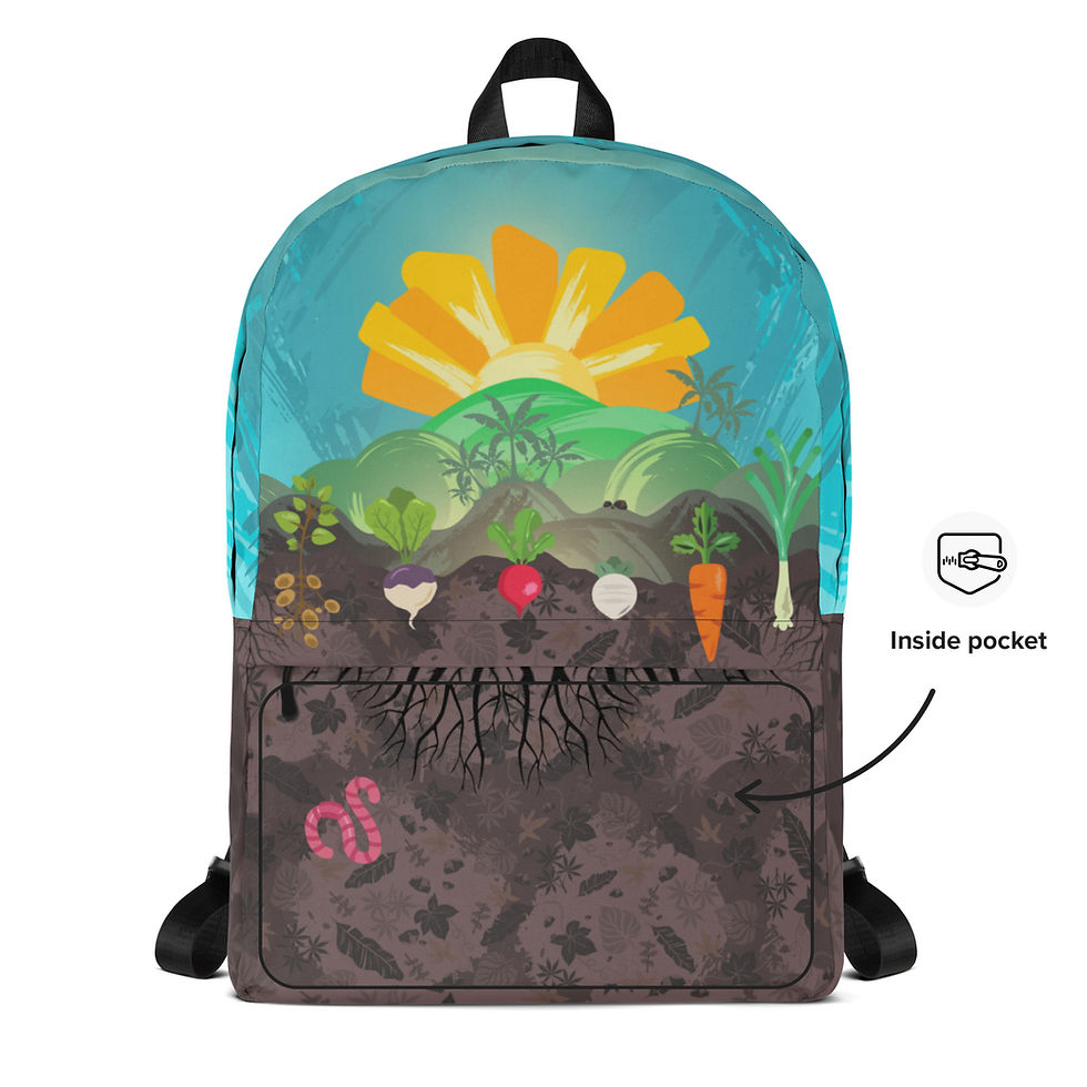 Thumbnail: Backpack with Pocket (Sunrise Logo Collection)